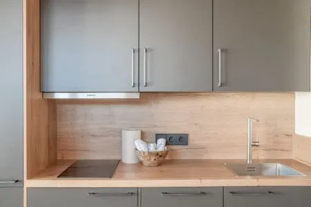 Kitchen Garmisch Chalets - Wohnung Geroldsee