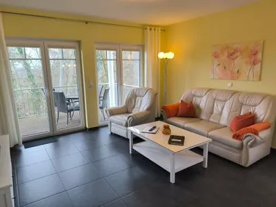 Wohnzimmer Ostseeblick 8