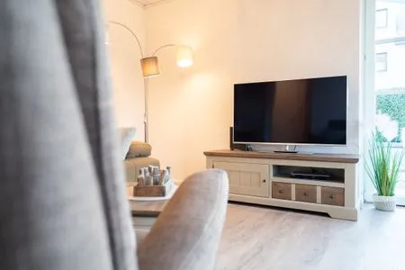 Wohnzimmer Ferienwohnung "Möwensand"