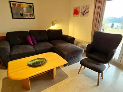 Wohnzimmer Feriendorf Hochbergle Haus 144