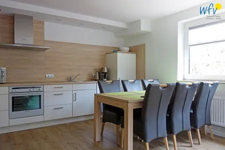 Küche / Küchenzeile Fuhrmannshof Ferienwohnung Frauke