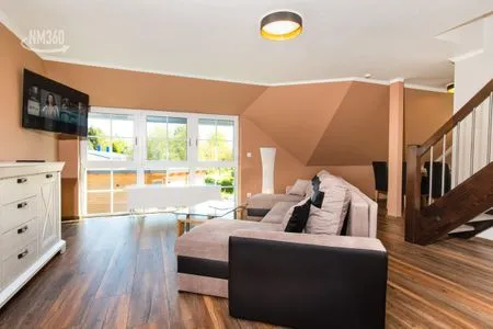 Wohnzimmer Wohnung 15 - Suite Bragi