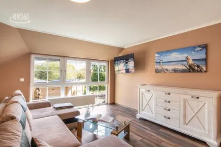 Wohnzimmer Wohnung 14 - Suite Baldur