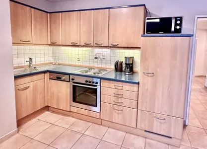 offene Küche Parkresidenz am Hafen Wohnung HF 12 - "Luftsnapper´s"