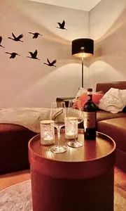 Wohnzimmer Parkresidenz am Hafen Wohnung HF 12 - "Luftsnapper´s"