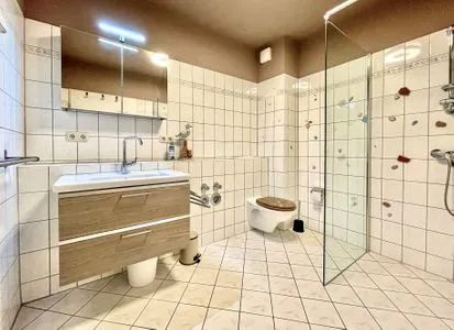 Badezimmer mit Dusche Parkresidenz am Hafen Wohnung HF 12 - "Luftsnapper´s"