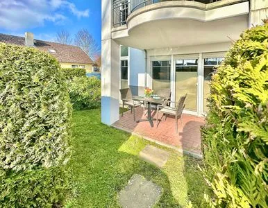 Terrasse Parkresidenz am Hafen Wohnung HF 12 - "Luftsnapper´s"