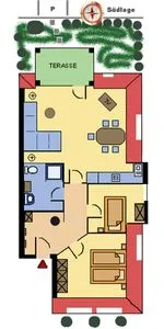 Grundriss Parkresidenz am Hafen Wohnung HF 12 - "Luftsnapper´s"