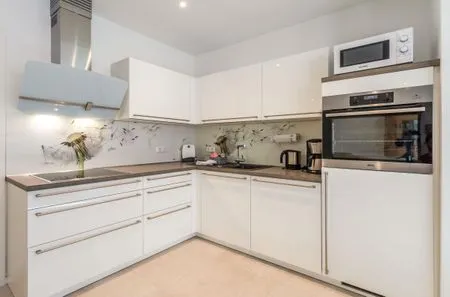 Ferienwohnung Pusteblume in Malchow Blick auf die Küche  Pusteblume