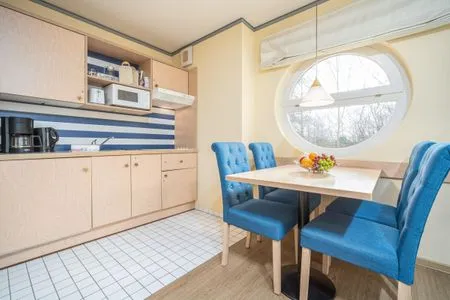 offene Küche  Villa Kurpark - Wohnung 512