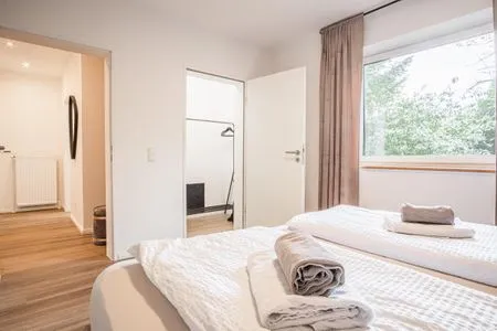 Schlafzimmer Ferienwohnung Ankerplatz Eckernförde