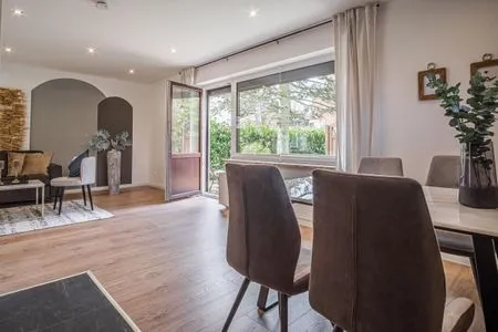 Wohnzimmer Ferienwohnung Ankerplatz Eckernförde