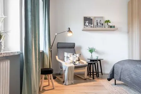 Wohnzimmer Ferienwohnung Kleine Auszeit Eckernförde