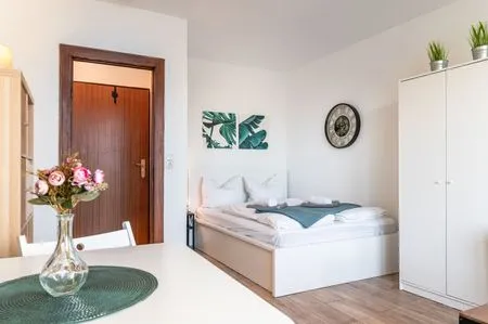 Bett Ferienwohnung Fördeblick Eckernförde