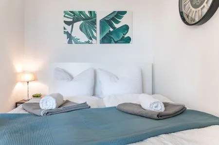 Bett Ferienwohnung Fördeblick Eckernförde