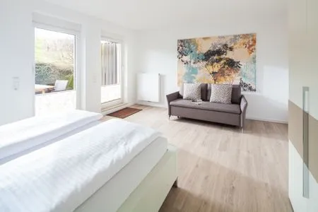 Schlafzimmer Appartement Deichrose