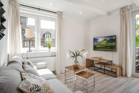 Wohnzimmer Ferienwohnung Nordseeheimat Pellworm