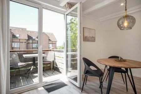 Terrasse Ferienwohnung Nordseeheimat Pellworm