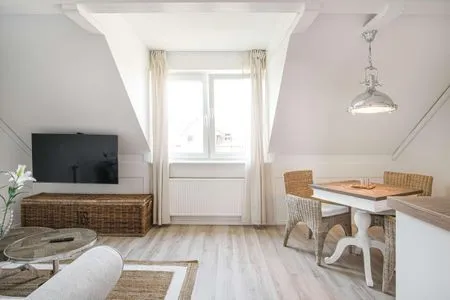 Wohnzimmer Ferienwohnung Inseloase Pellworm
