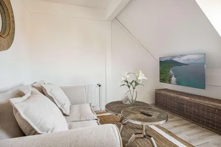 Wohnzimmer Ferienwohnung Inseloase Pellworm