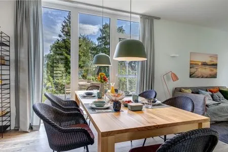 Wohnzimmer Heidehus Loddin