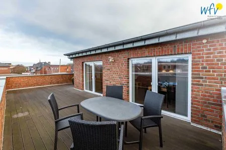 Balkon Haus Dünenrose Ferienwohnung Neptun