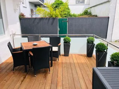 Terrasse Apartment Lykke Lollfuß