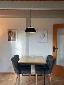 Wohnzimmer Ferienwohnung Wattverliebt Pellworm