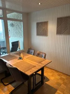 Wohnzimmer Ferienwohnung Strandperle