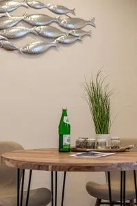 Dekoratives Detail Ferienwohnung Pellwormer Küstenkind