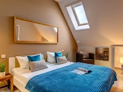Schlafzimmer Residenz am Balmer See, Whg. 70