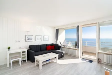 Wohnzimmer Ferienpark Sierksdorf Seaside-Koje