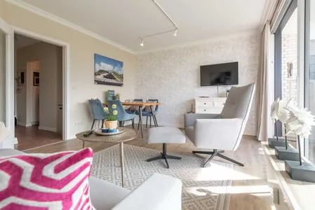 Wohnzimmer Strandlust im Haus Cäcilia