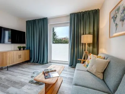 Wohnzimmer Ferienhaus Thorina