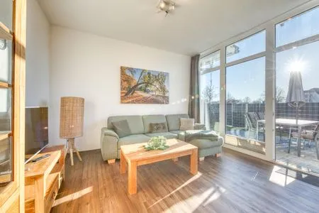 Ferienwohnung SeeNest Röbel - Wohnzimmer Sofa  SeeNest