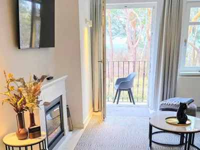 Wohnzimmer Lieblingssuite am Strand