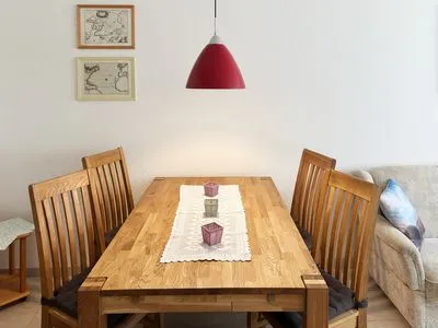 Wohnzimmer Seeanemone Ferienwohnung "Gerding"