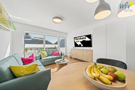 Wohnzimmer Haus Dortmund Ferienwohnung Burchana