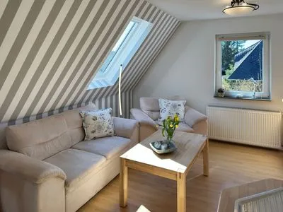 Wohnzimmer Ferienwohnung *Otto´s Hüs"