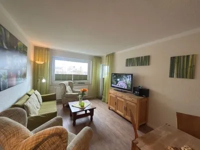 Wohnzimmer Ferienwohnung im Haus Nordland App 38