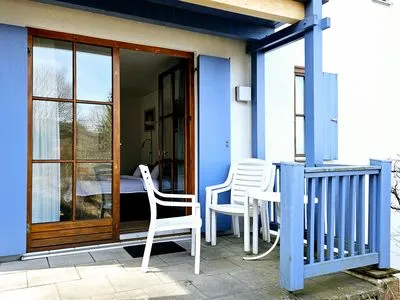 Terrasse Ferienland Sonnenwald Ferienwohnung  "Blick zum Lallinger Winkel" Apartment 6