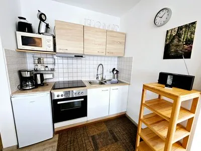 Küche / Küchenzeile Ferienland Sonnenwald Ferienwohnung "Sonnenschein" Apartment 44