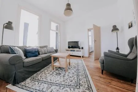 Wohnzimmer Villa zur See, Whg. Fregatte