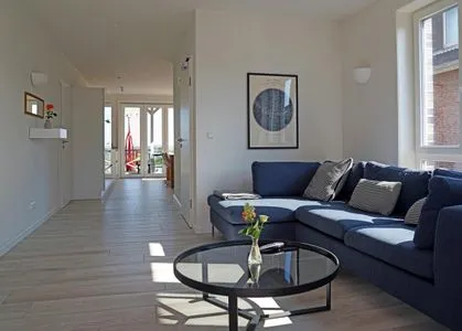 Wohnzimmer in der Ferienwohnung Weiße Düne 9 | Gen Norden in Wittdün auf Amrum Haus *Weiße Düne* Ferienwohnung Weiße Düne 9 - Gen Norden