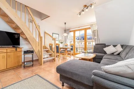 Wohnzimmer Ferienpark Freesenbruch Wohnung 3.4 - Zum Zeesenboot