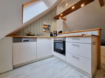 Küche / Küchenzeile Ferienwohnung "Ackerblick" in Schwartbuck