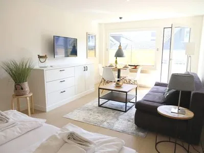 Wohnzimmer Strandstr. 4, Whg. 8