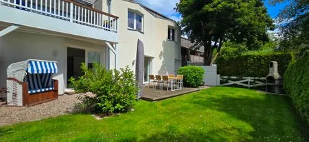 Garten Ferienwohnung "Baltic Sunshine" in Kalifornien an der Ostsee