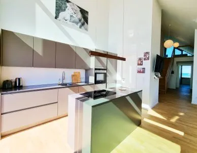 Küche / Küchenzeile Ferienwohnung "Himmel und Meer" 1. Reihe in Kalifornien