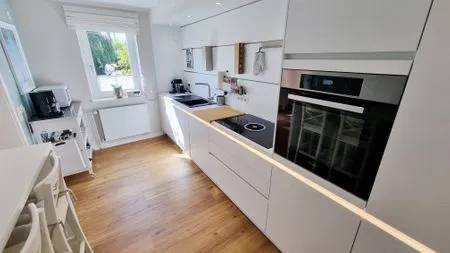 Küche / Küchenzeile Ferienhaus "Küstenhuus" in Kalifornien an der Ostsee